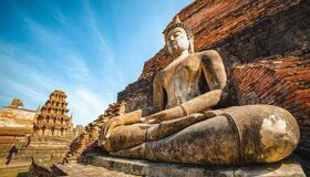 Ancient Buddhist Statues in Thailand